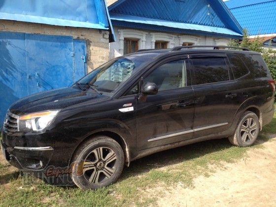 Дефлекторы окон Ssangyong Rodius оригинал фото