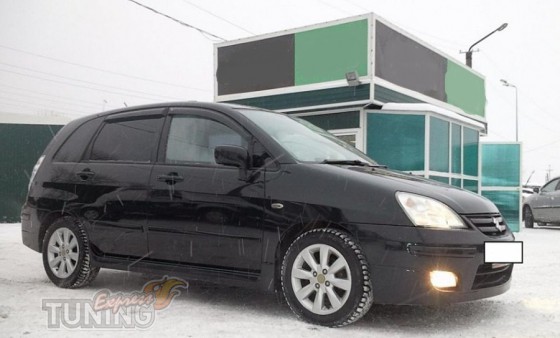 Ветровики Сузуки Лиана 1 универсал (дефлекторы окон Suzuki Liana