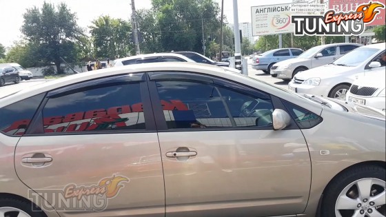 дефлекторы окон Toyota Prius 2
