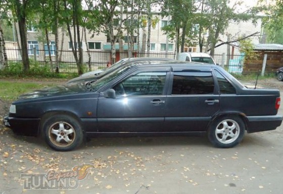 Ветровики Вольво 850 седан (дефлекторы окон Volvo 850 sedan)