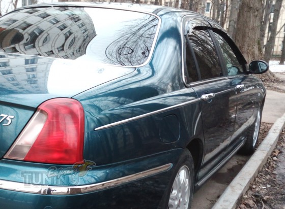 Фирменные ветровики Rover 75 Cobra Tuning