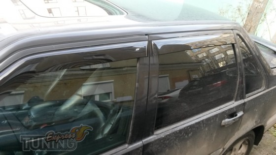 Дефлекторы боковых окон Volvo S70 фото