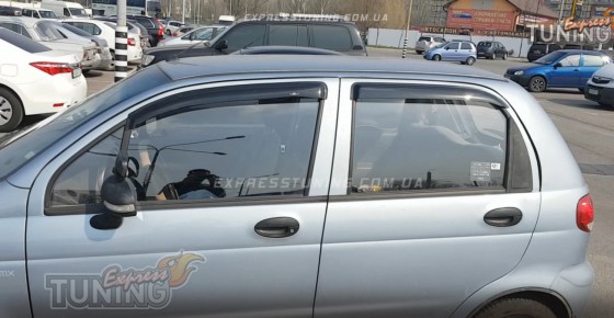 Дефлекторы окон Дэу Матиз (ветровики на Daewoo Matiz)