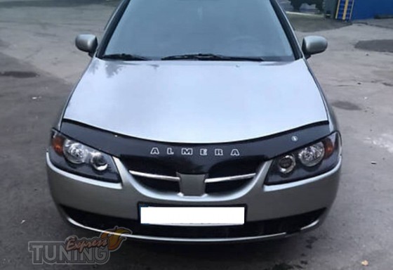 Дефлектор капота для Nissan Almera N16 фото