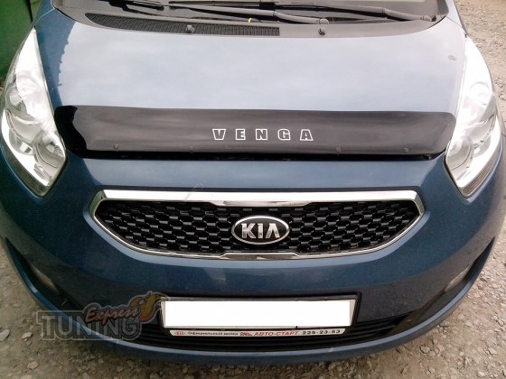 Дефлектор капота Kia Venga оригинал VIp фото