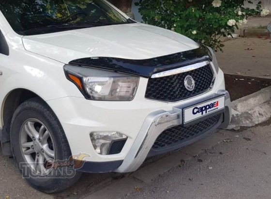 Дефлектор на капот Ssang Yong Actyon
