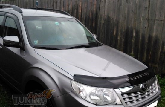 Дефлектор капота для Subaru Forester 3 фото оригинал