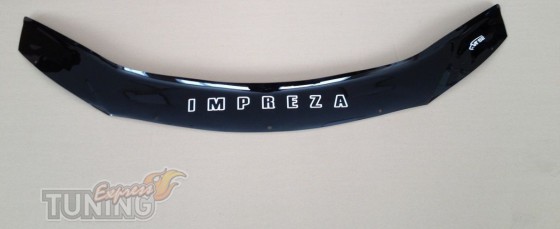 Мухобойка на капот Subaru Impreza 3