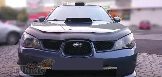 Оригинальный дефлектор на капот Subaru Impreza 2 рестайл 2005