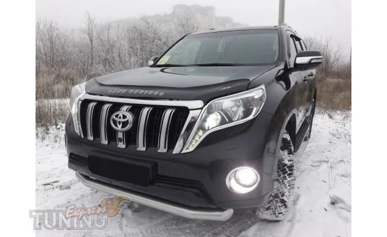 Дефлектор на капот Toyota Prado 150 рестайл 2013- фото