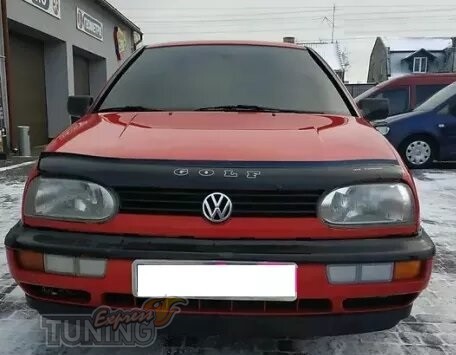 Дефлектор на капот для VW Golf 3 оригинал vip Tuning