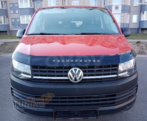 Оригинальный дефлектор на Volkswagen Transporter T6 2015 фото