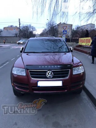 Мухобойка капота Фольксваген Туарег 1 фото