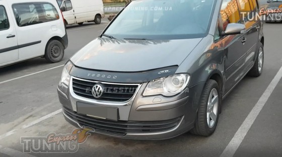 Дефлектор капота Volkswagen Touran 1 (рестайлинг)