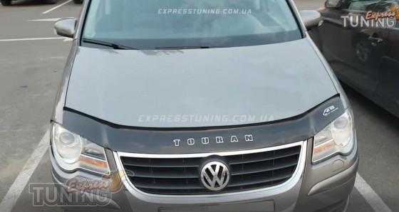 Мухобойка капота Volkswagen Touran 1 (рестайлинг)