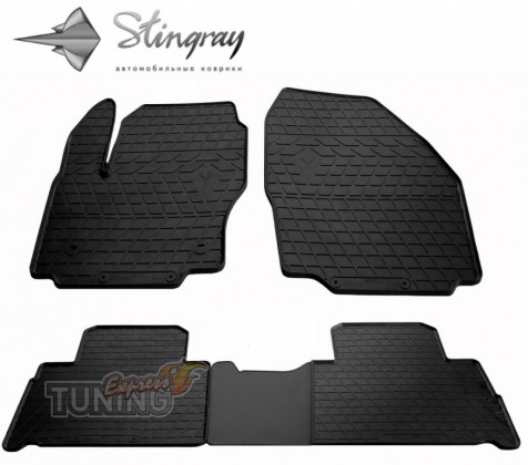 Резиновые коврики в салон Ford S-Max 1 