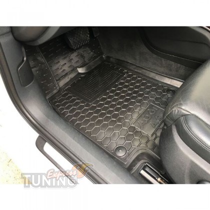 Коврики на Audi A6 C7 с перемычкой