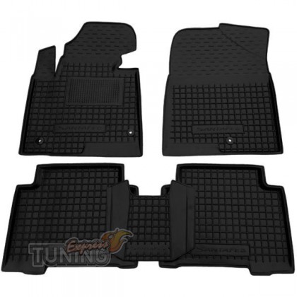 Коврики Hyundai Santa Fe 3 DM с перемычкой